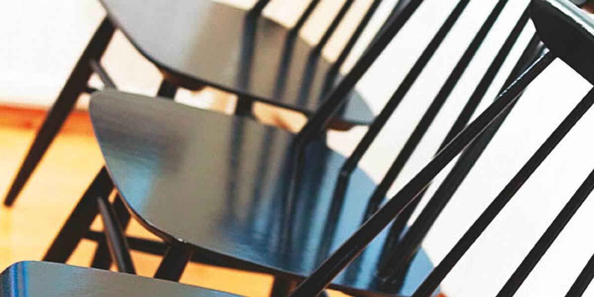 painted chairs