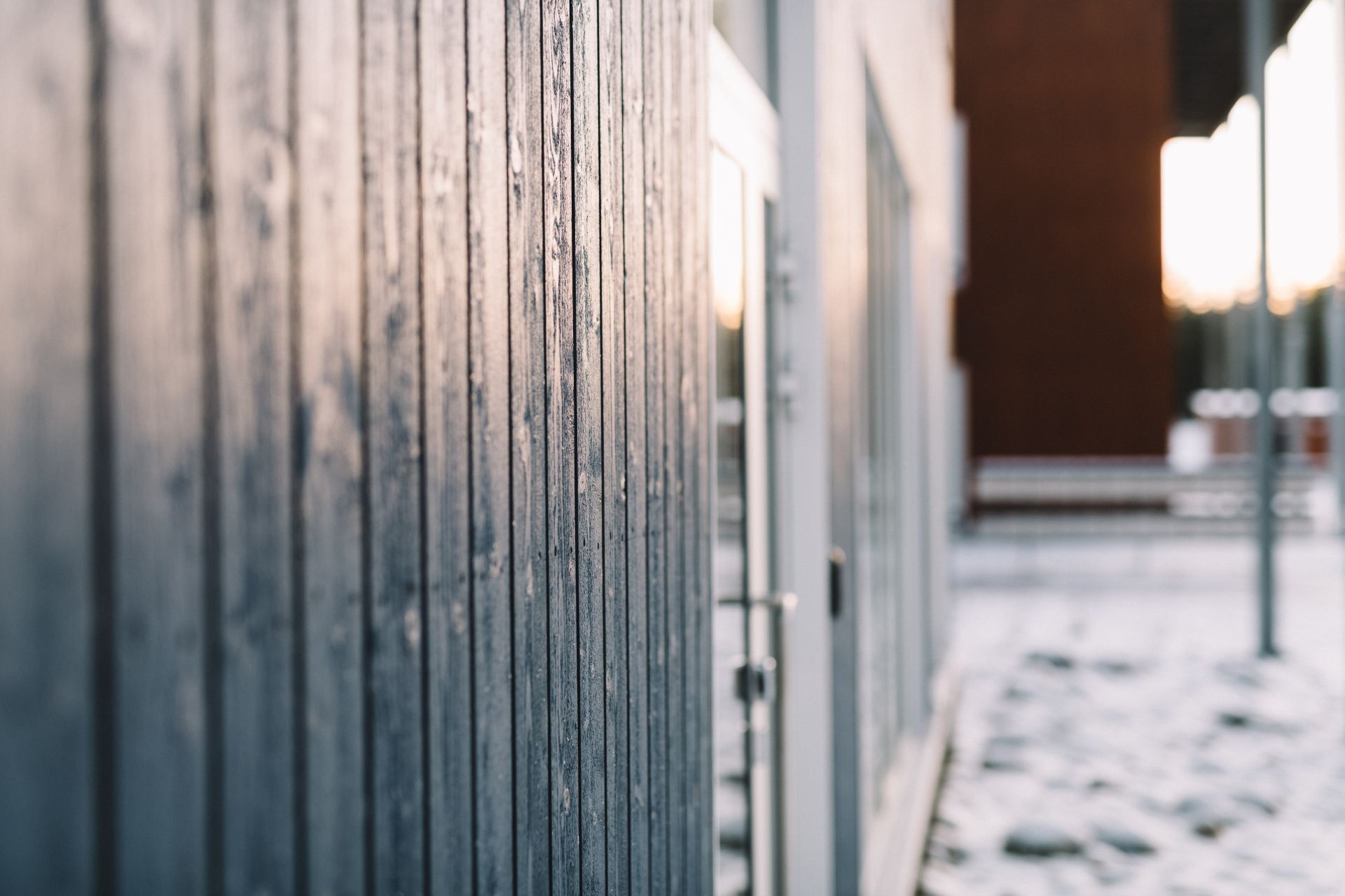 Wooden facades