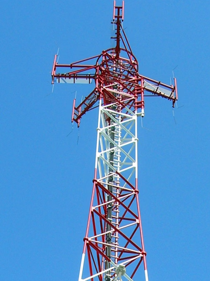 Industrial coatings for cell towers and power grid towers 