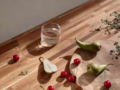 How to oil kitchen worktop