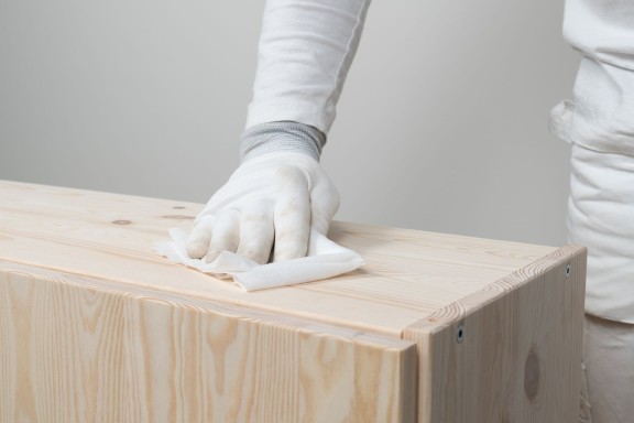 Wiping the surface