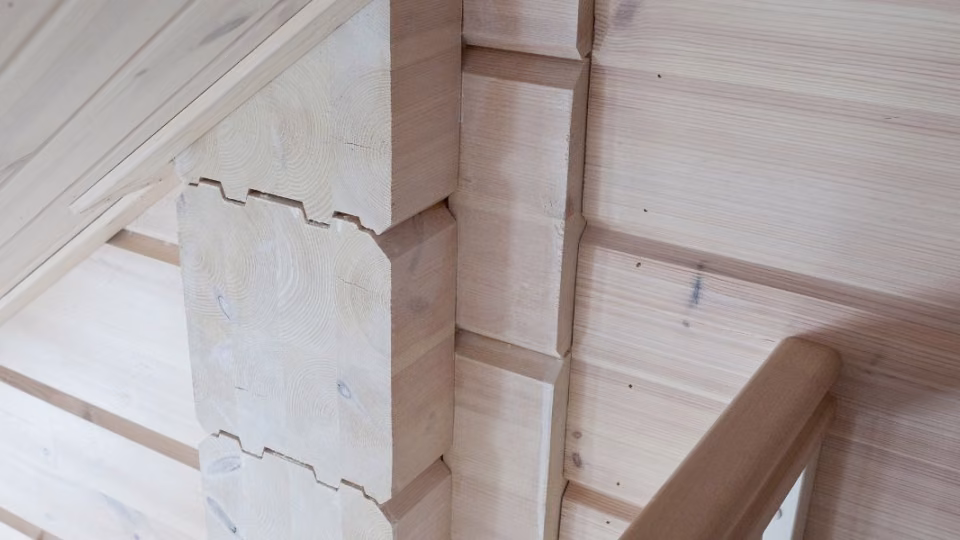 Laminated logs