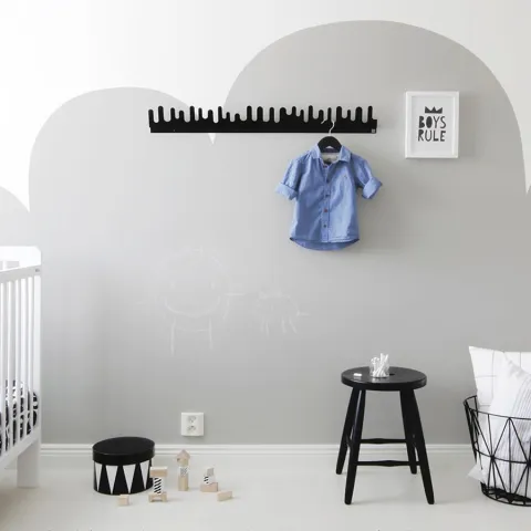 Blackboard wall for kids room