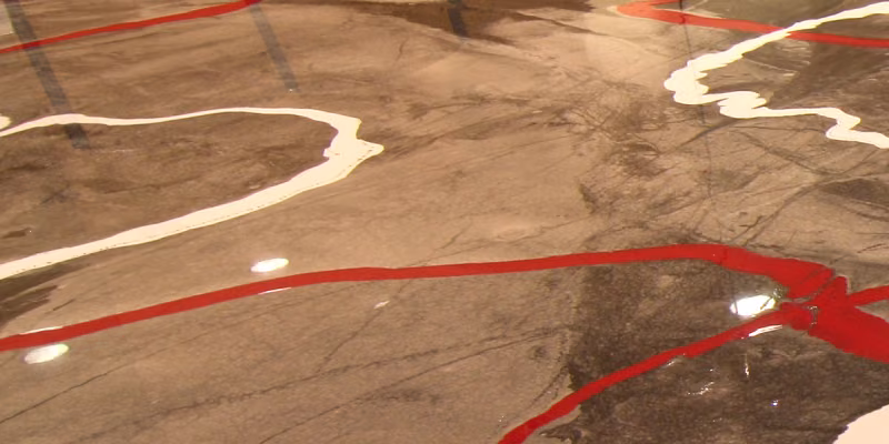 Design floors - Free-hand patterning